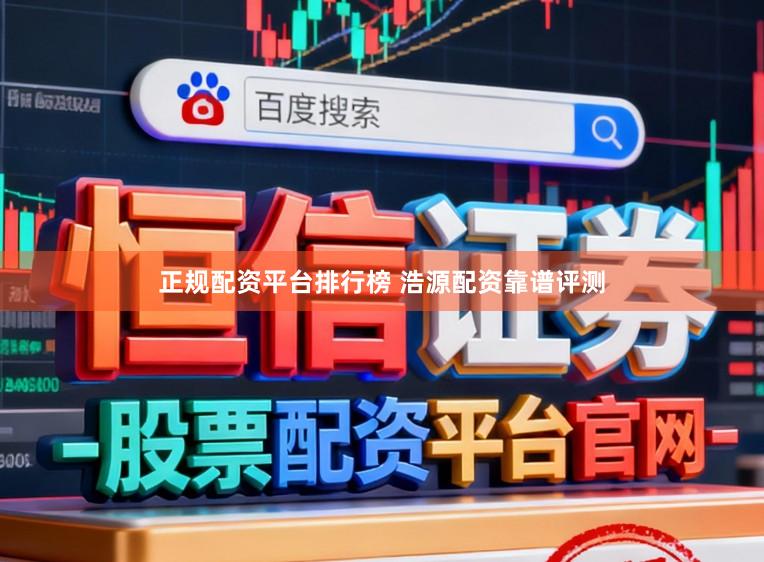 正规配资平台排行榜 浩源配资靠谱评测